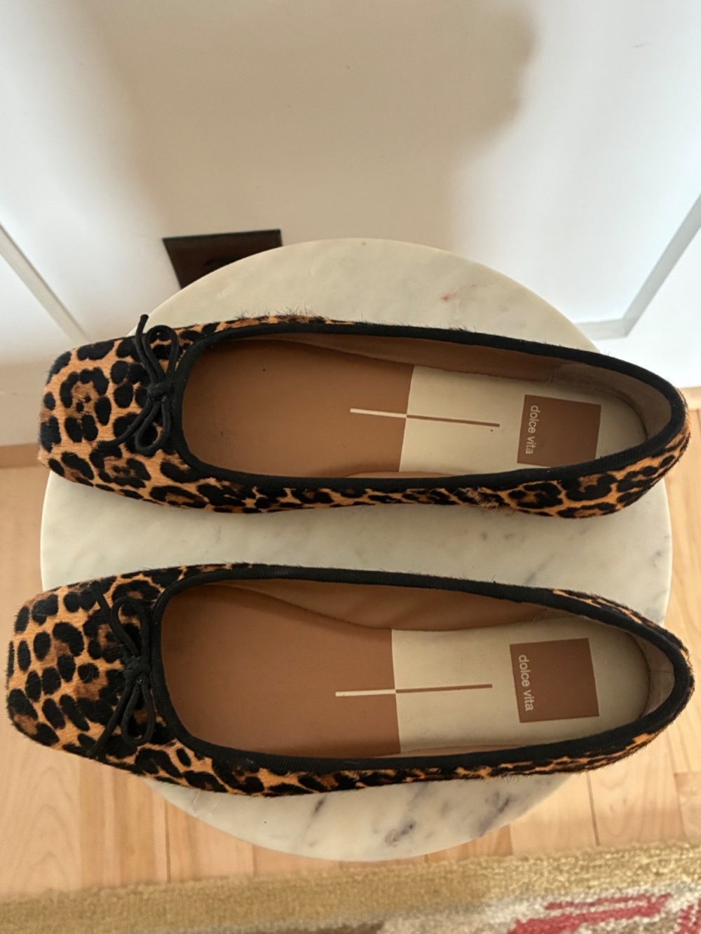 Dolce Vita leopard print Anisa ballet flats - Picture 4 of 6